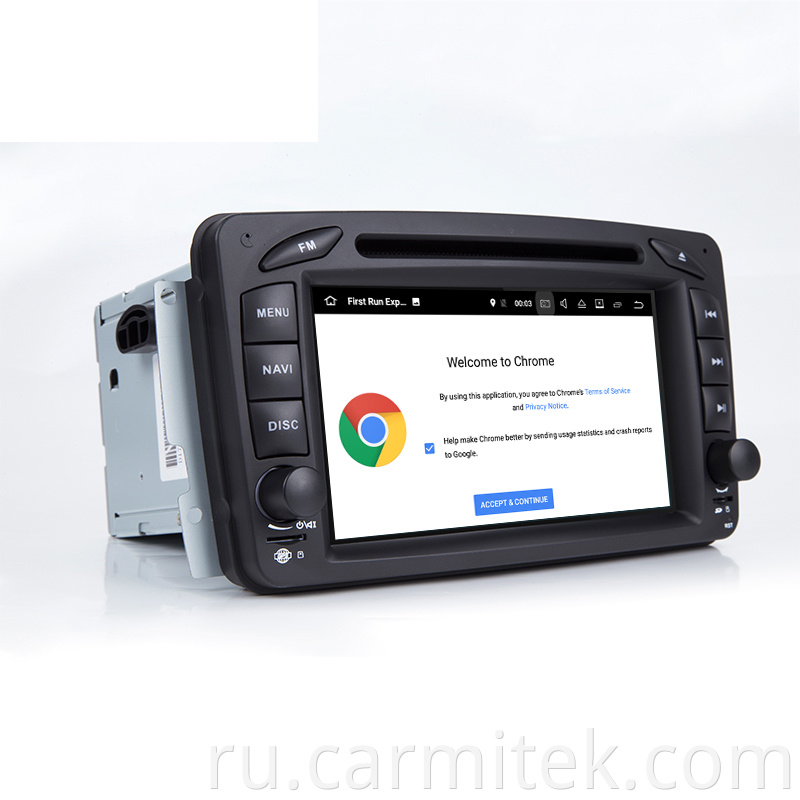 2 Din Car Gps for Benz 203